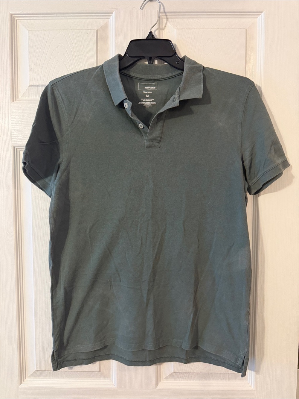 Sonoma Men's Green Polo Shirt